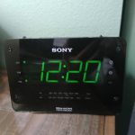 Typical Digital Alarm Clock